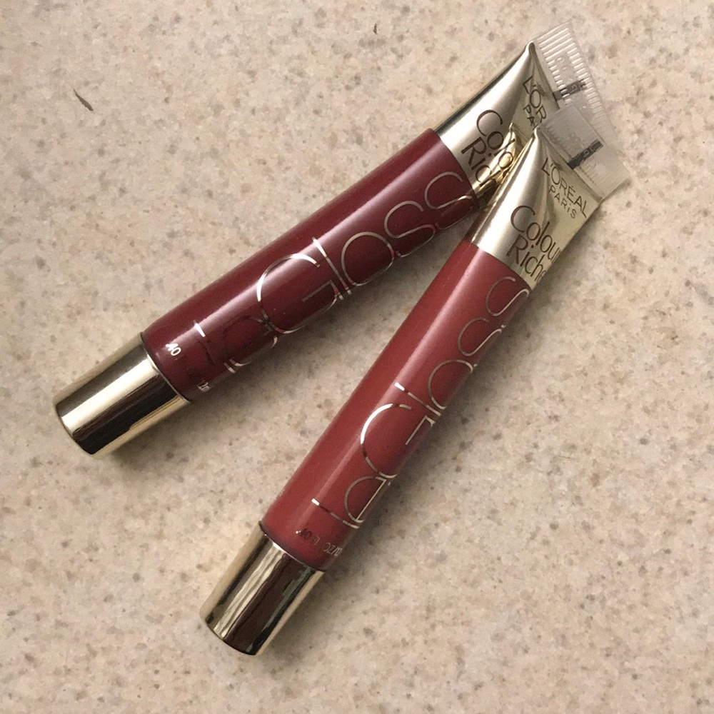 L’Oréal Colour Riche “le gloss” lip gloss - 2 pcs.